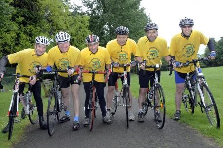 Charity cycling team gearing up for fundraising bike ride (From This Is Local London)