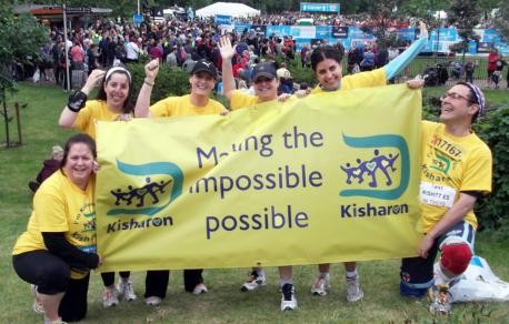 Runners raise £3,000 for Kisharon (From This Is Local London)
